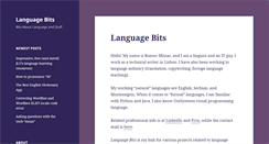 Desktop Screenshot of languagebits.com